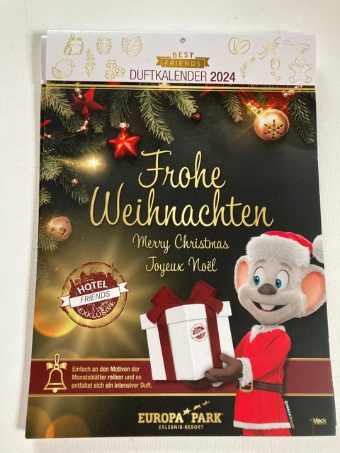 EUROPA PARK - EUROPAPARK Kalender 2024, Duftkalender (2) EUR 11,00 