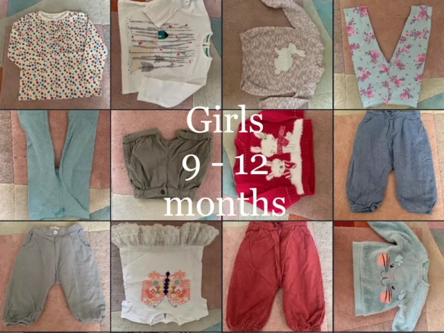 Baby Girls Clothes 9-12 Months - Create Your Own Bundle