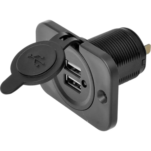 12 V USB Ladedose Einbau Ladebuchse Ladegerät Auto Boot Wohnmobil