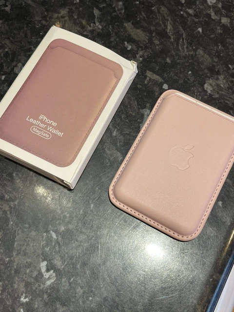 Apple Leather Wallet with MagSafe for iPhone 12/13/14/15 Series - Pink 2