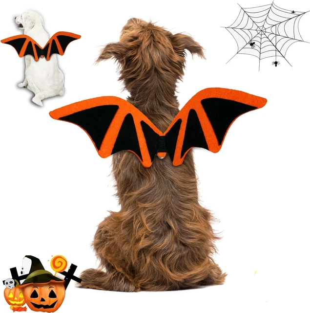 1Pc Costume Da Pipistrello per Animali Domestici Di Halloween,Ali Di Pipistrello