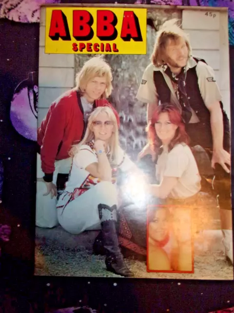 Vintage Abba  Special Magazine Lots Of Beautiful Pictures