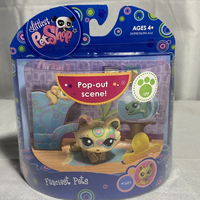 LITTLEST PET SHOP Fanciest Pets PopOut Scene Kitty Kitten Cat 1839