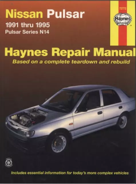 Nissan Pulsar N14-Series 1991-1995 Haynes Workshop Manual