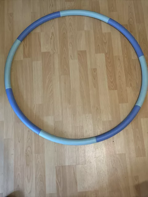 Profi Hula Hoop Fitness Reifen Bauchtrainer Schaumstoff 8 Teile Hoola Hulla Hupp