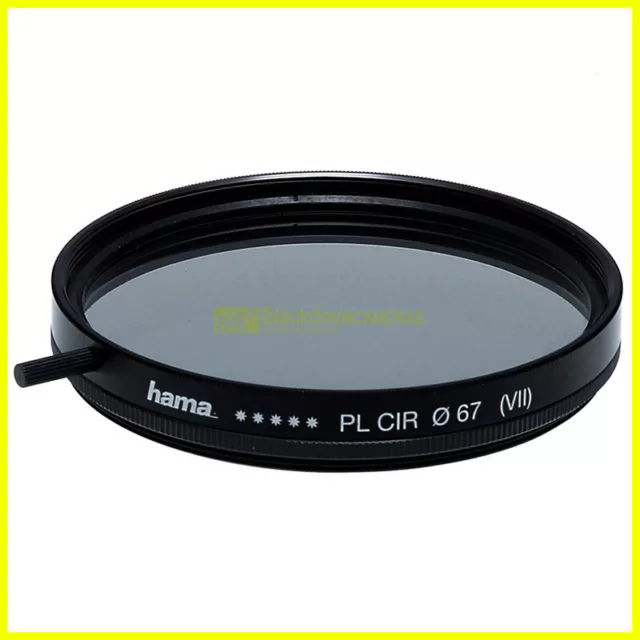 67mm Filtro polarizzatore circolare Hama per obiettivi M67. PL CIR