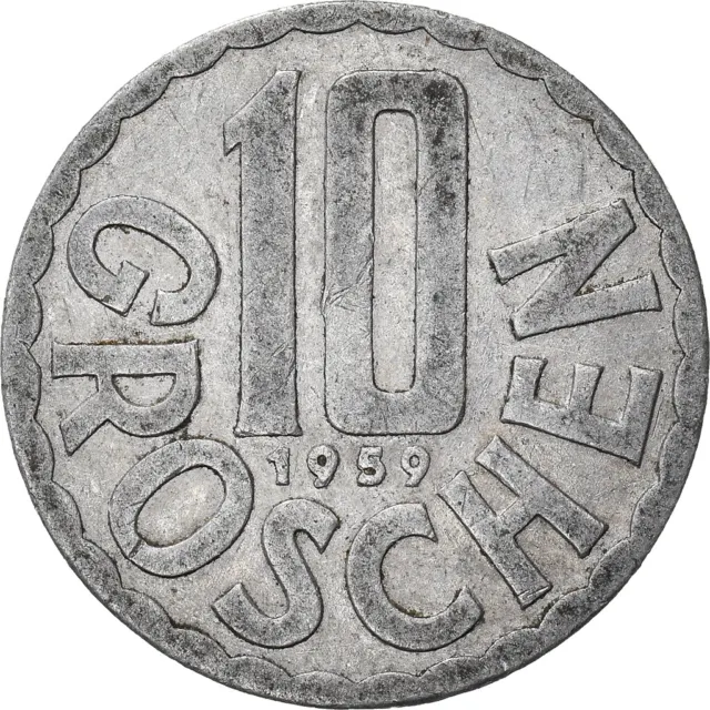 [#966292] Coin, Austria, 10 Groschen, 1959
