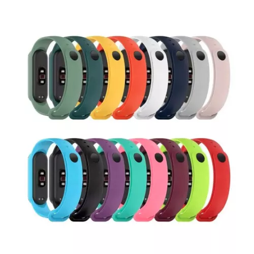 Ersatz Armband für Xiaomi Smart Band 7 Fitness Tracker Mi Smartwatch Silikon