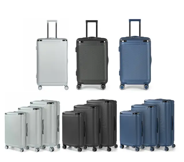 20"24"28" Luggage 3 Piece Set Suitcase Spinner Hard shell Lightweight TSA Lock