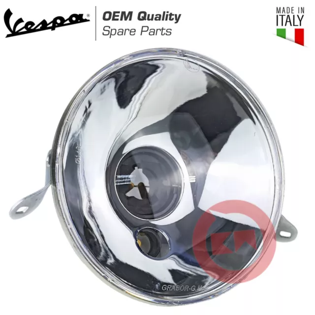 FARO FANALE ANTERIORE ALOGENO per PIAGGIO VESPA PX 125 150 200 / ARCOBALENO