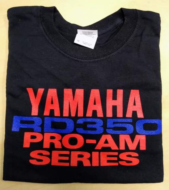 Yamaha RD350LC / RD LC / RD250LC Pro Am Racing T-shirt - Black