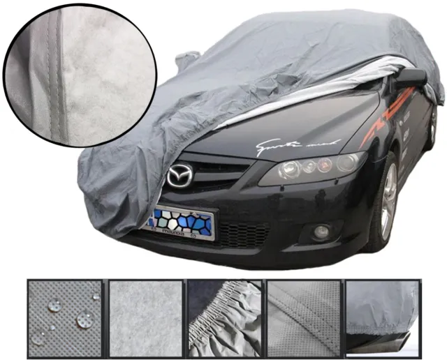 Heavy 2.2KG Waterproof XL Extra Large Car Cover Breathable Protection Outdoor