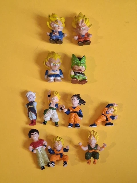 Énorme lot de 19 figurines vintage Dragonball Z Irwin