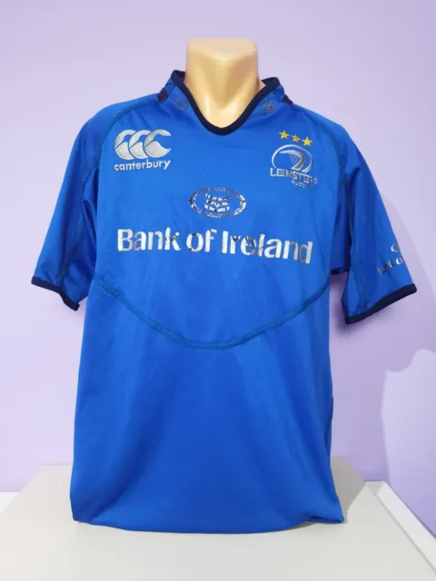 LEINSTER RUGBY 2013/14 home shirt jersey trikot Canterbury Large $19.04 ...
