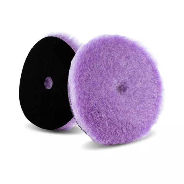 Lake Country Purple Foamed Wool Pad 75 mm Polierschwamm