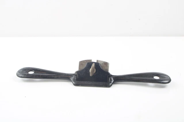 Fine User Vintage Stanley No. 64 Spoke Shave 9" Woodworking TooI Inv#AC71w