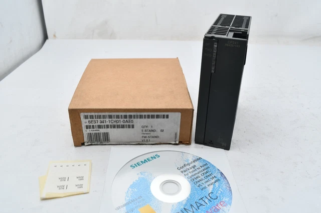 NEW Siemens 6ES7341-1CH01-0AE0 SIMATIC S7-300, CP 341 Communications processor P