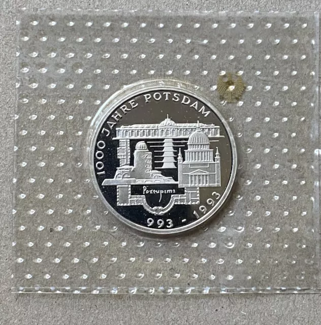 1 x 10 Deutsche Mark 1993 1000 Jahre Potsdam, PP
