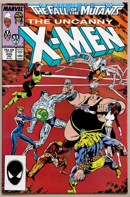 Uncanny X-Men #225 Vol 1 - Marvel Comics - Chris Claremont - Marc Silvestri