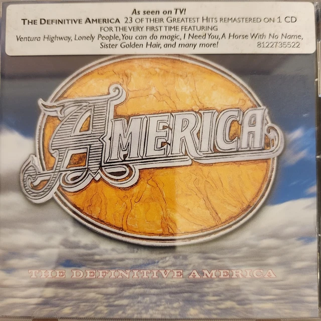 AMERICATHE DEFINITIVE AMERICA 23 Greatest Hits Remastered WB Rhino