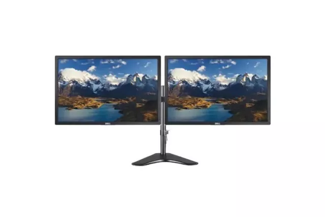 Dual Monitor Dell U2415 24" IPS WLED 1920 x 1200 Monitor