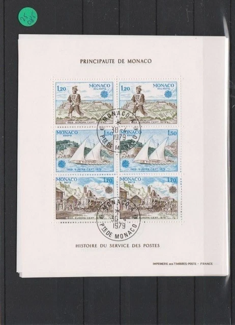 Monaco    Block   gestempelt    MiNr. Block 15