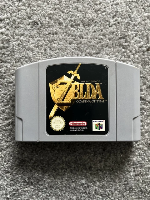 The Legend Of Zelda Ocarina Of Time Nintendo 64 N64 PAL cart only - TESTED UK