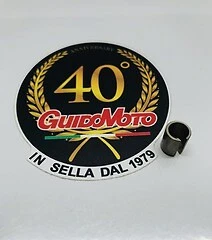 Lar288 Bussola Ferma Guaina Comando Trasmissione Gas Manubrio Lambretta D Ld Inn
