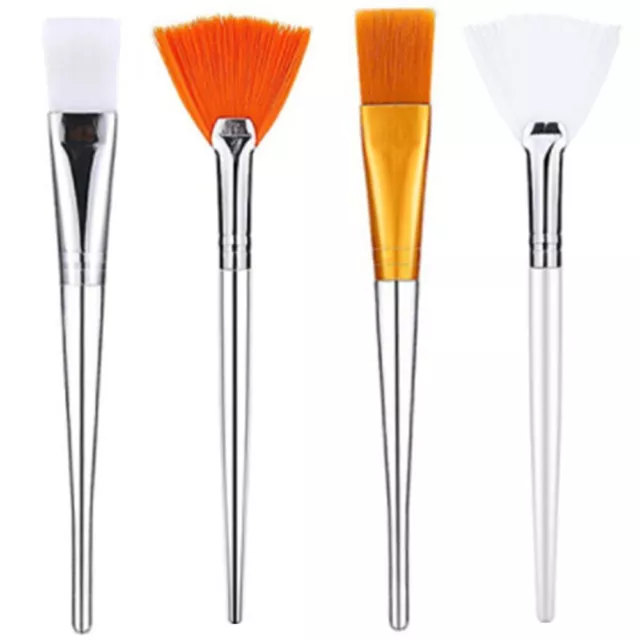4 Pieces Face Mask Brush Set Includes Soft Fan Facial Brushes Applicator Brush