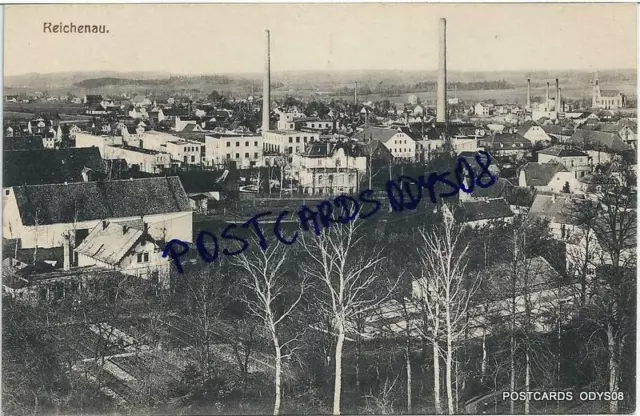 Reichenau i.Sa. ( Bogatynia )- T.Brendler Fabrik - Gaertnerei  Gottlieb - Zittau