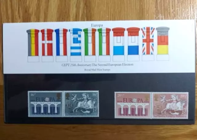 1984 Europa - CEPT 25th Ann.  Royal Mail Presentation Pack 153*