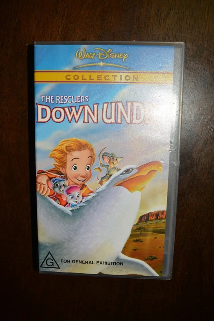 THE RESCUERS DOWN Under Walt Disney Collection Vhs $8.79 - PicClick AU