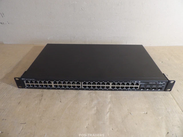 Dell PowerConnect 5548 – 48-portars nätverksswitch (rack