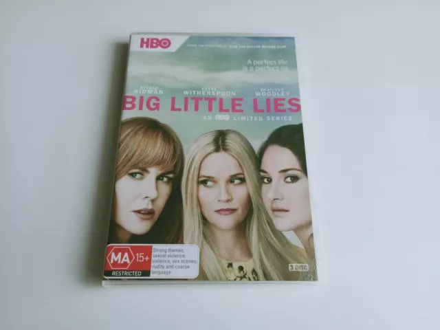 BIG LITTLE LIES: Season 1 DVD HBO Television Drama Series Nicole Kidman  $7.95 - PicClick AU