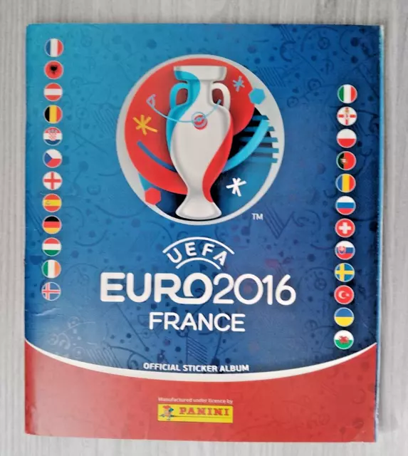 Panini Euro 2016 France Sticker Album Complete