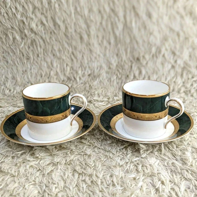 Noritake Fitzgerald Cup Saucer Pair