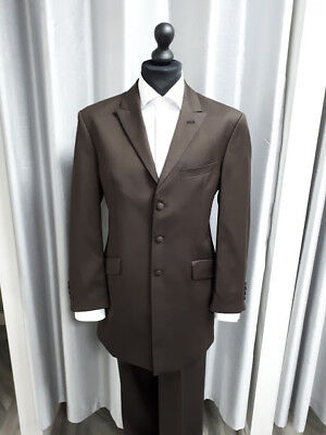 Men's & Boys Brown Edwardian, Ideal for Weddings, Prom & Fancy Dress.