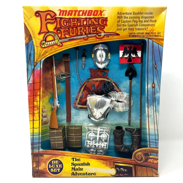 MATCHBOX 1973 FIGHTING Furies The Spanish Main Adventure 9" Action