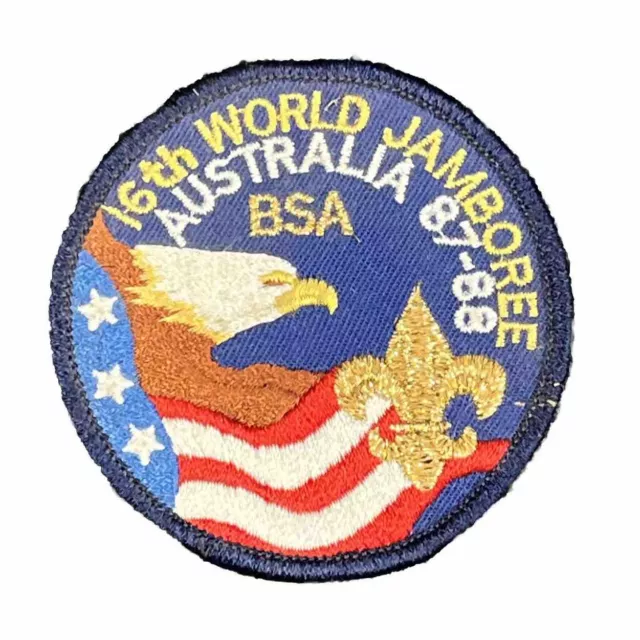 Boy Scouts Of America 16th World Jamboree Australia 87-88 Patch