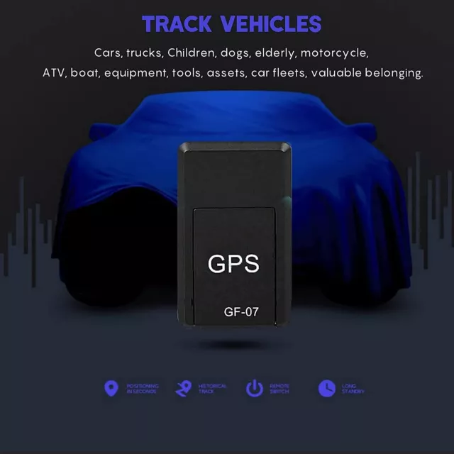 2pcs Magnetic Mini GPS Tracker Real Time Tracking Locator Device For Car Vehicle 2