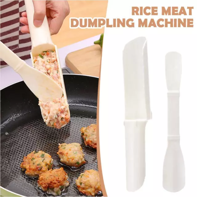 Kitchen Diy Mould Maker Hot Pot Shrimp Balls Rice-meat Dumplings Fish W8D6