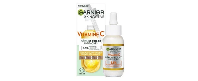 Sérum Éclat Vitamine C Garnier Skin Active 30 Ml - Anti-taches - Neuf Sans Emballage