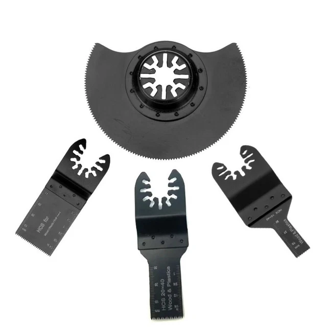 4pcs/Set Oscillating Multi Tool Saw Blades Wood Metal Cutter For Renovator