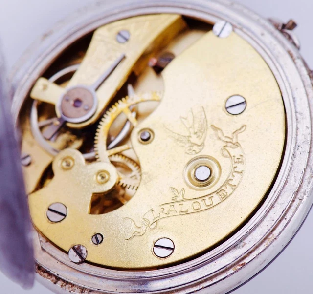 Cadran De Montre De Poche Ancien – Fantaisie Columbia USA, 34 Mm, Pour Collection Ou Réparation