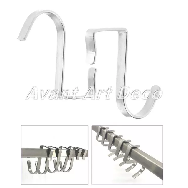 5/10/20pcs Stainless Steel Hanger Hanging Metal kitchenware Meat Pan Utensil