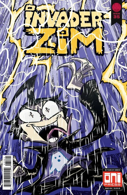 Invader Zim # 35 B Cover Variant First Print Oni Press Comic 2018