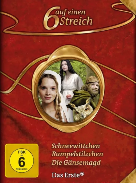 3 DVDs * MÄRCHENBOX | 6 SECHS AUF EINEN STREICH   VOL. 3  # NEU OVP %