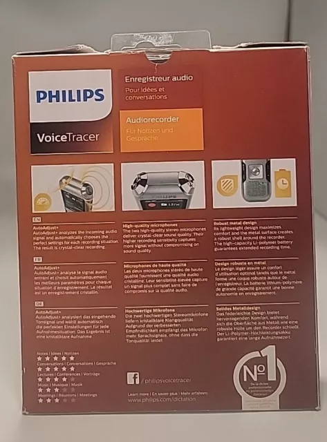 Philips - DVT4010 Voice Tracer Audio Recorder -DVT4010- 2