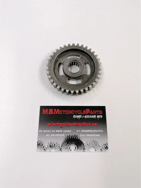 Servo Muto Bianco Ingranaggio A Spillo In Acciaio Temprato 40T Mod1 - Compatibile Con Traxxas Revo, Serpent, Mugen, BMT Savage Gear