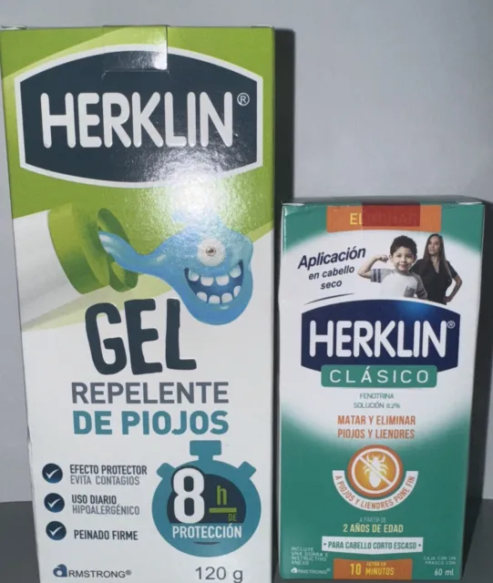Tratamiento para Piojos Herklin Clásico 60ml